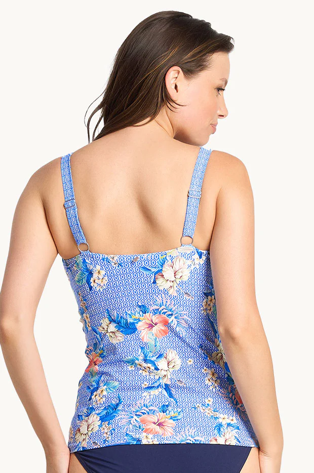 Chilio F/G Cup Ruched Tankini Separate - Image 2