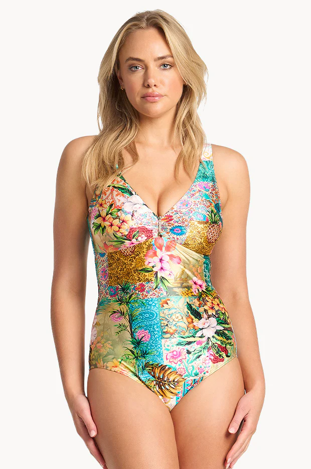 Papaya E/F Cup Minimiser One Piece - Image 2