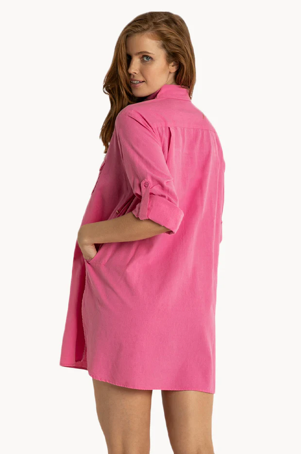 Plain Button Through Shirt - Image 2