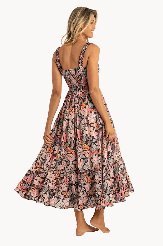 Rome Shirred Sun Dress - Image 2