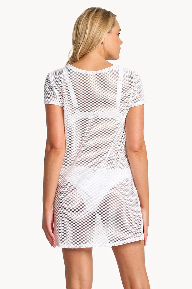 Salt Mesh T-Shirt Dress - Image 2