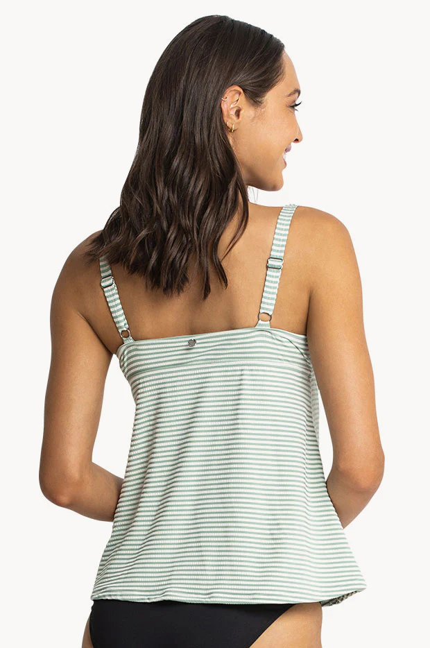 Summer Stripe Frill Tankini Separate - Image 2