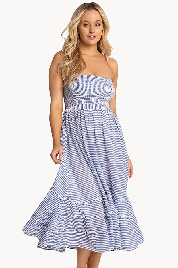 Summer Stripe Sunshine Maxi Dress