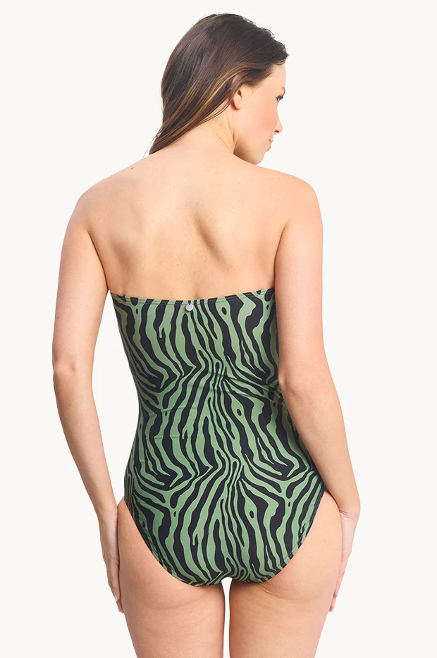 Zena D/DD Cup Bandeau One Piece - Image 3