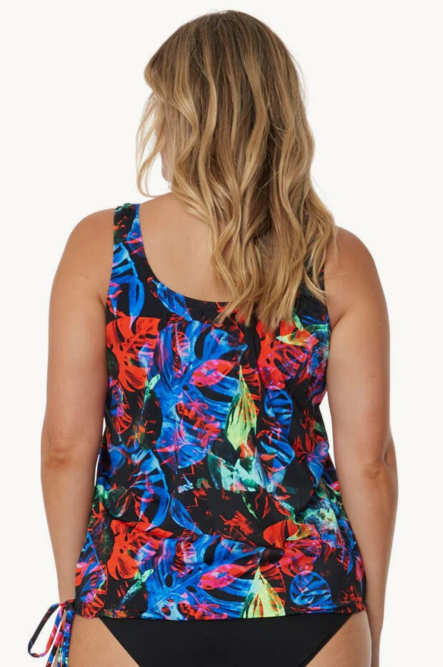 Neon Lights D/DD Cup Tankini Separate - Image 2