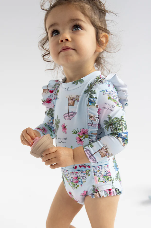 Baby Girls Secret Vacay Sunsuit - Image 3