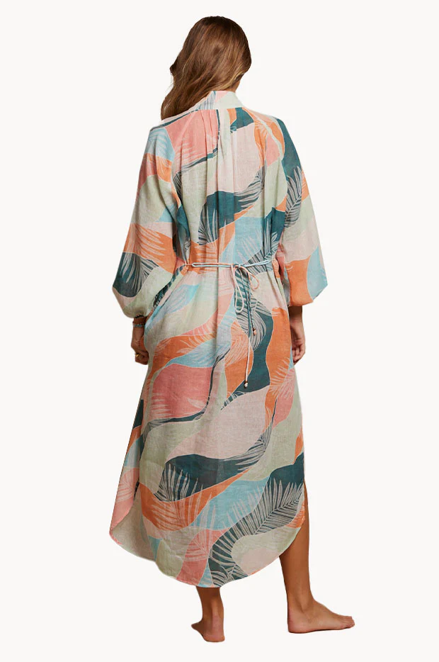 Havana Lorena Maxi Shirt Dress - Image 2