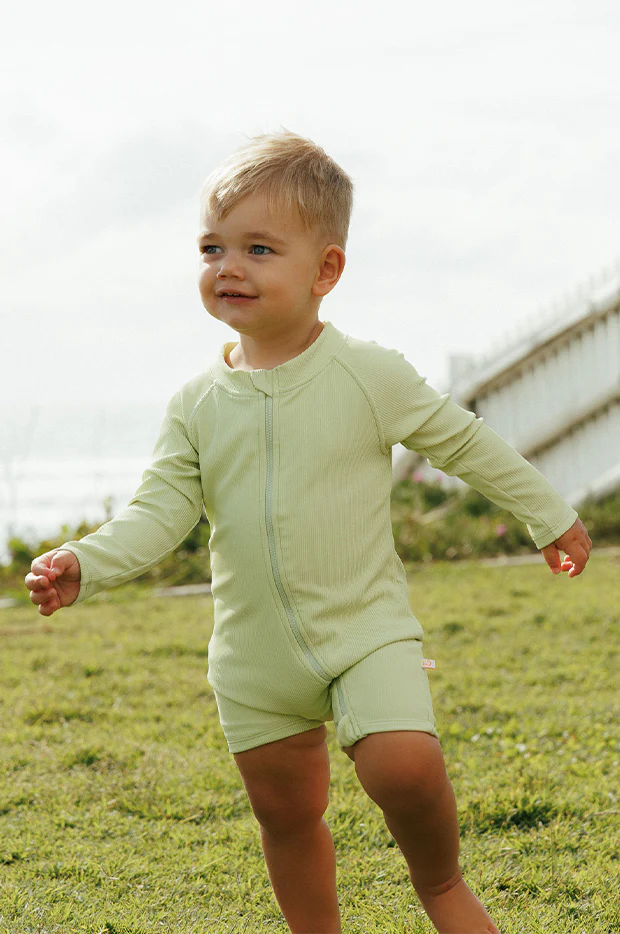 Baby Boys Zip Boyleg Sunsuit - Image 3
