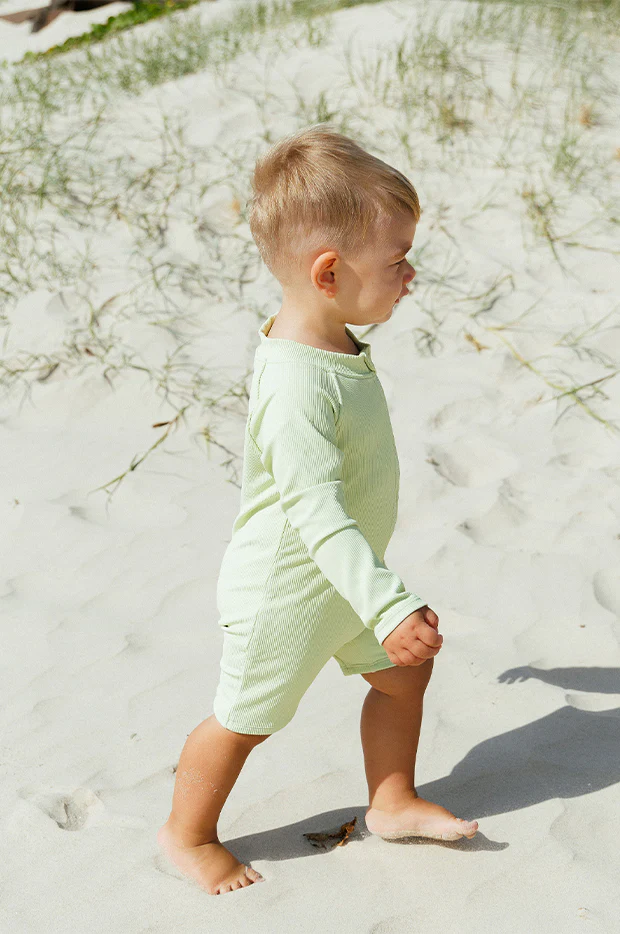 Baby Boys Zip Boyleg Sunsuit - Image 4