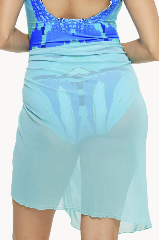 Plain Mesh Sarong - Image 2