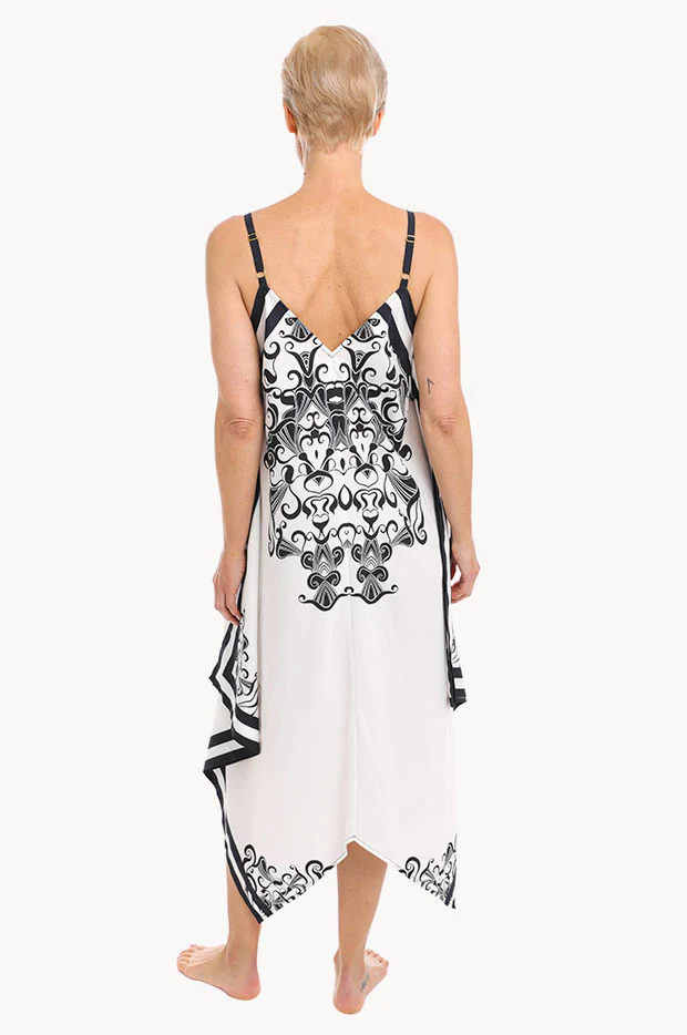 Ink Scarf Dress - Image 2