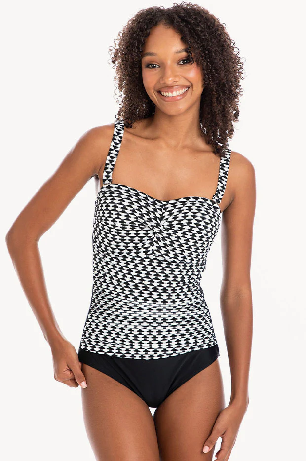 Odessa Twist Bandeau One Piece
