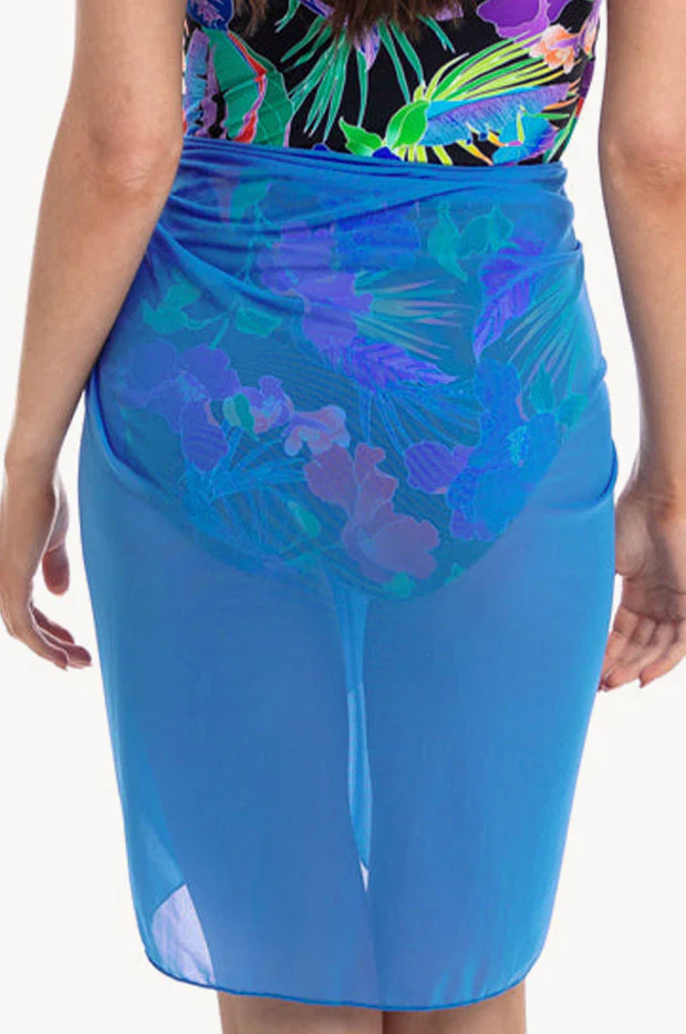 Plain Mesh Sarong - Image 2