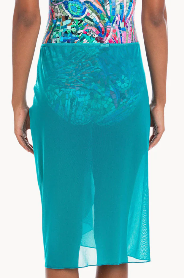 Plain Mesh Sarong - Image 2