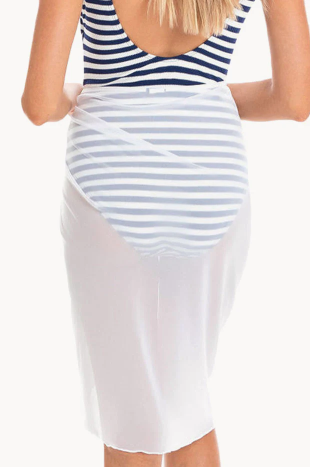 Plain Mesh Sarong - Image 2