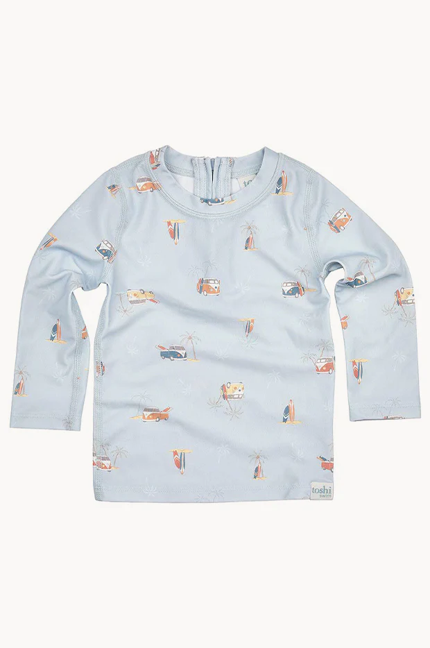 Boys Beach Bums Long Sleeve Suntop - Image 2