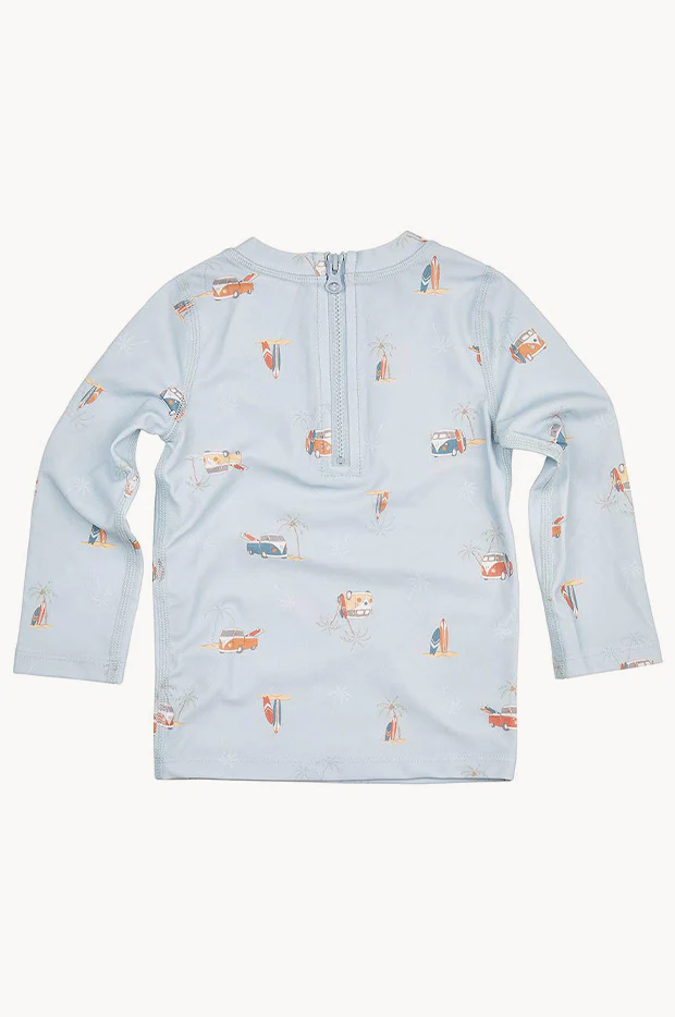 Boys Beach Bums Long Sleeve Suntop - Image 3