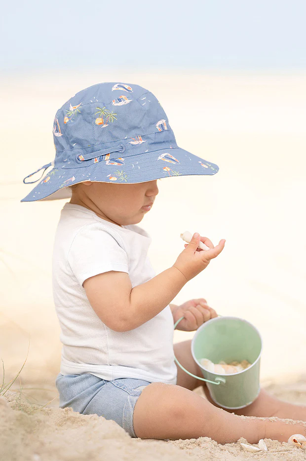 Boys Sunset Island Odyssey Sunhat - Image 2