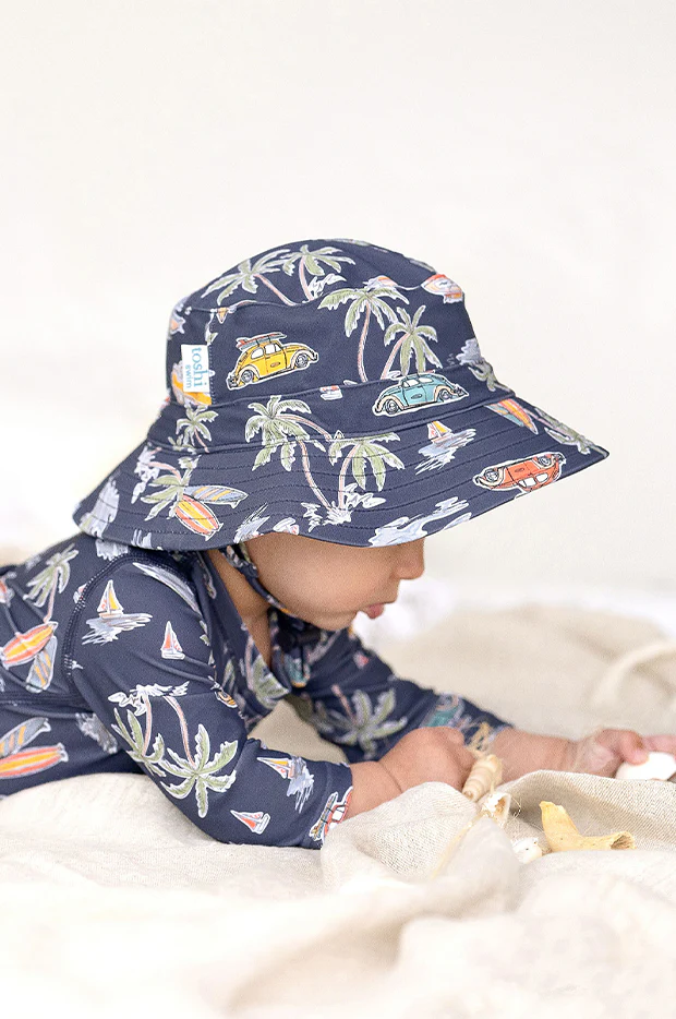 Boys Surf Twilight Swim Sunhat - Image 2