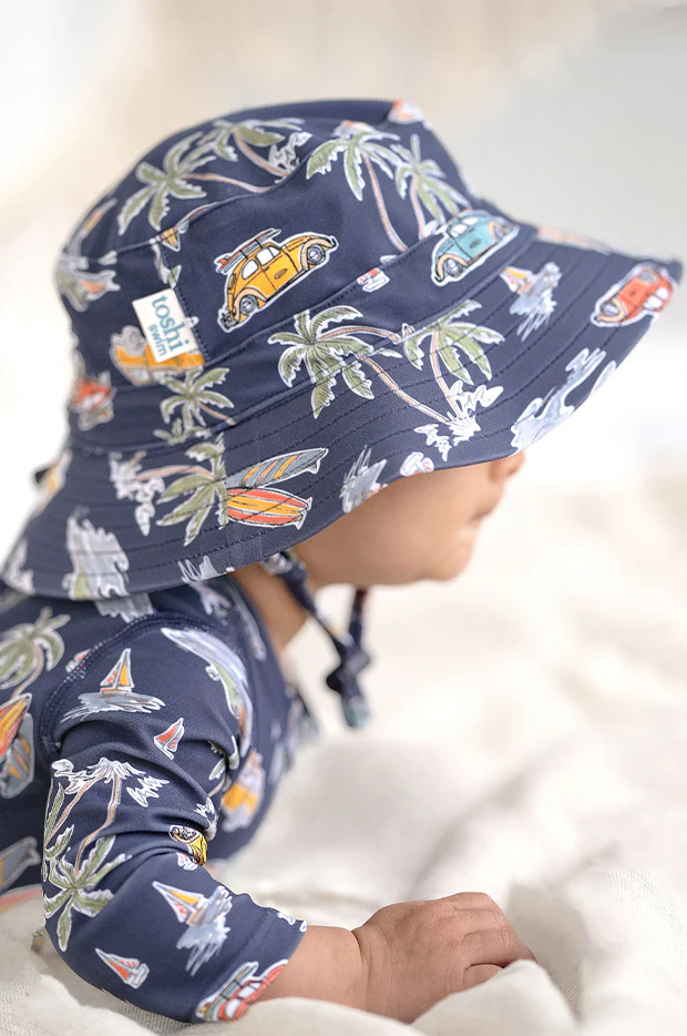 Boys Surf Twilight Swim Sunhat - Image 3