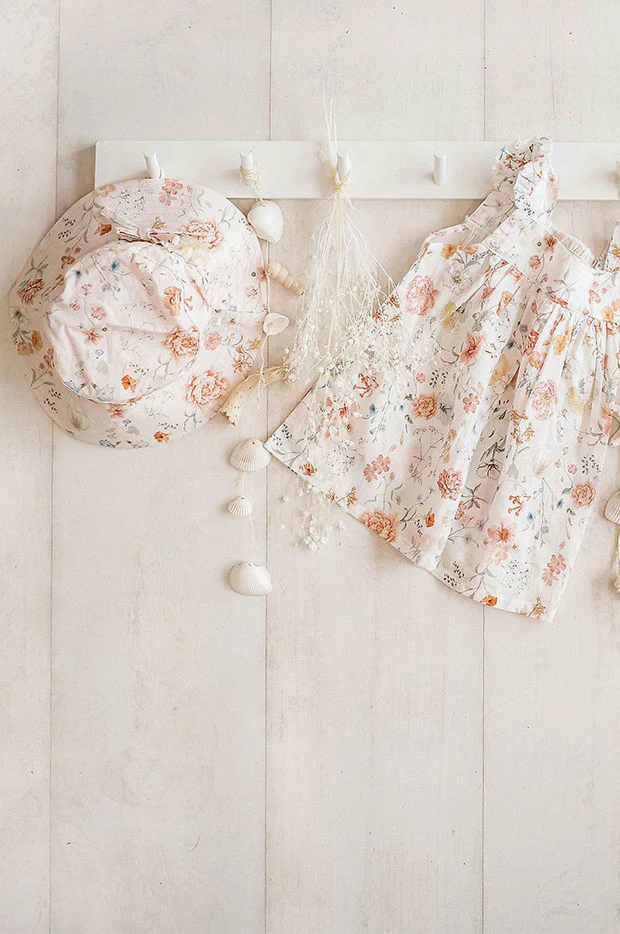Girls Blush Secret Garden Sunhat - Image 3