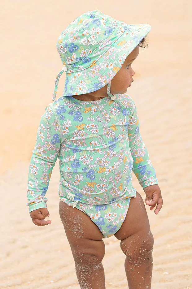 Girls Sea Blossom Swim Sunhat - Image 3