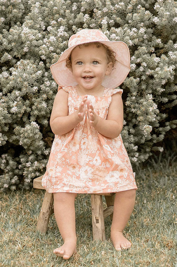 Girls Tea Rose Sabrina Sunhat - Image 3