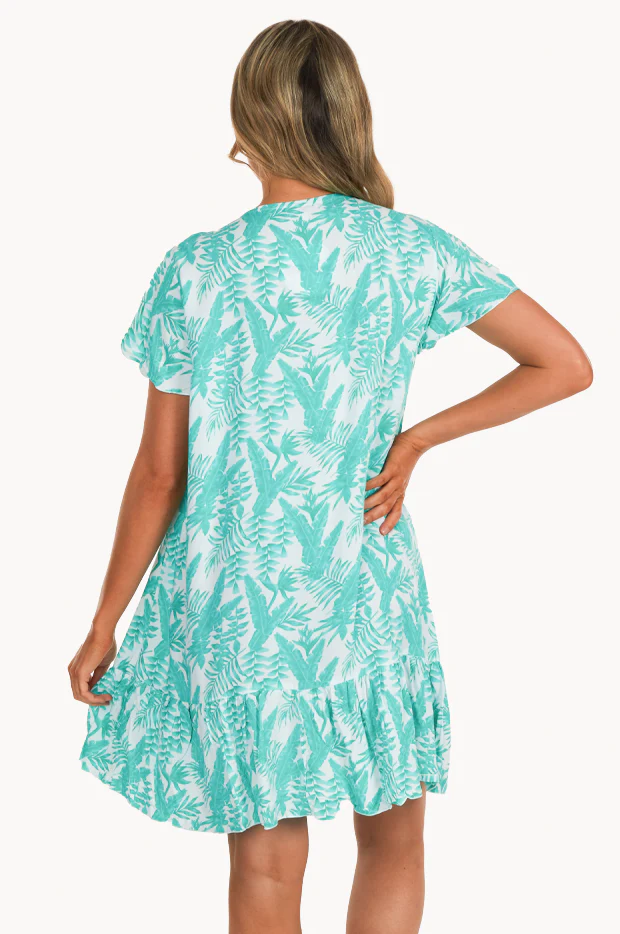 Tropical Escape Button Dress - Image 2
