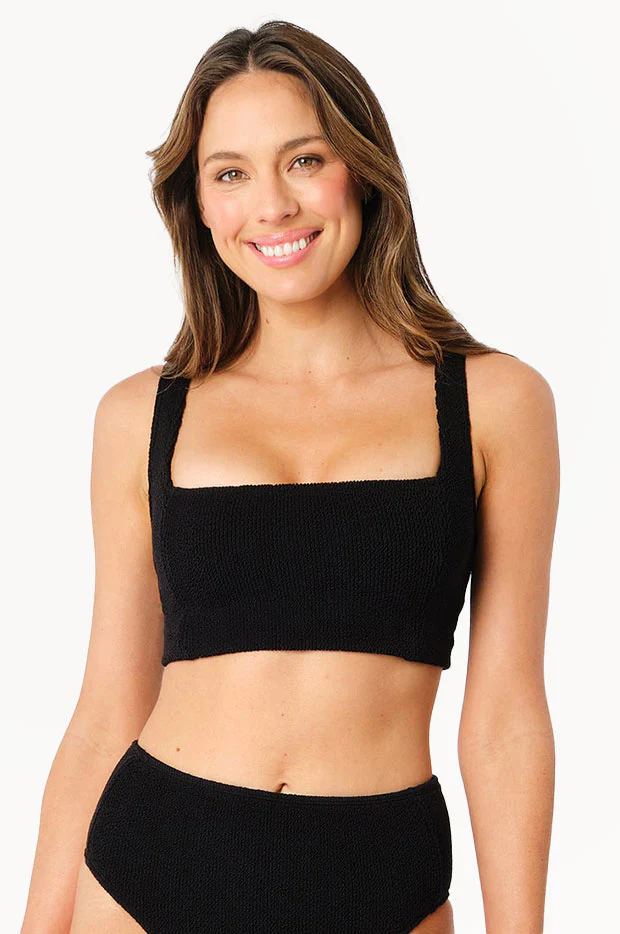 Crinkle Classic Square Neck Bralette - Image 4