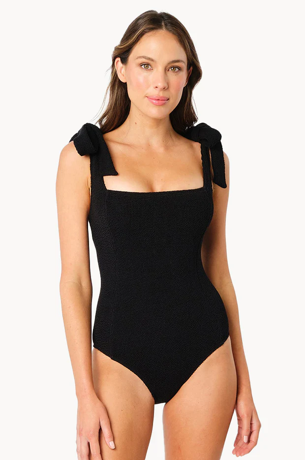 Crinkle Classic Square Neck One Piece - Image 5
