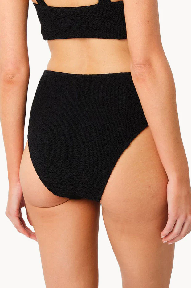 Crinkle High Cut High Waist Bottom - Image 3