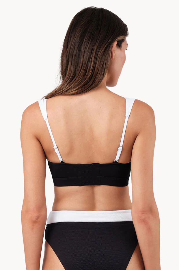 Monochrome Texture Original Bustier Balconette - Image 2