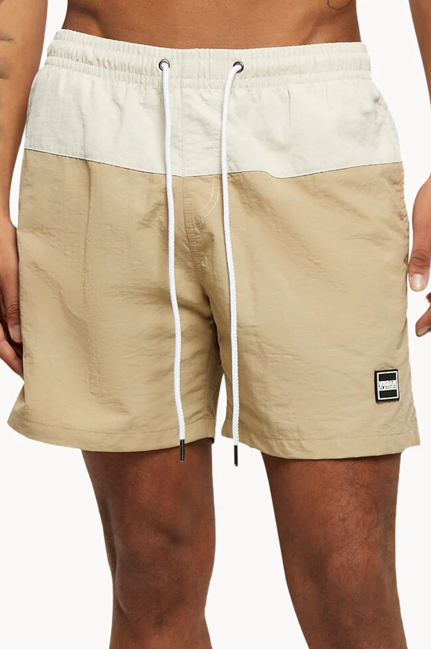 Mens Block Swim Short