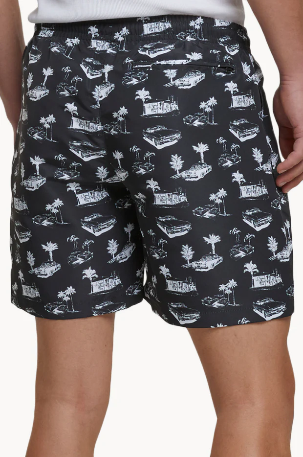 Mens Pattern Swim Short - Image 2