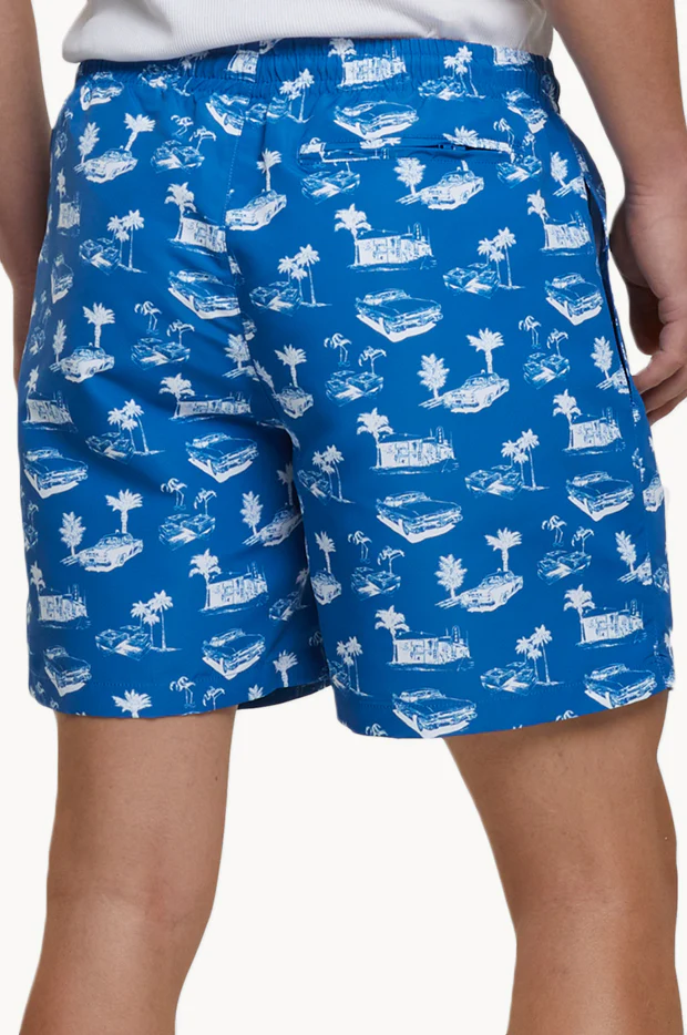 Mens Pattern Swim Short - Image 2