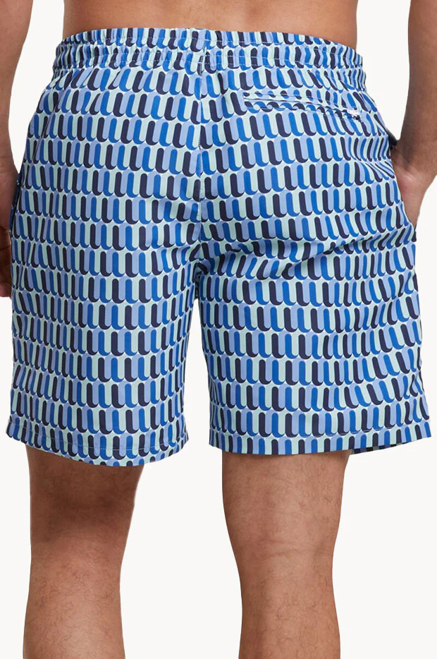 Mens Retro Swim Short - Image 2
