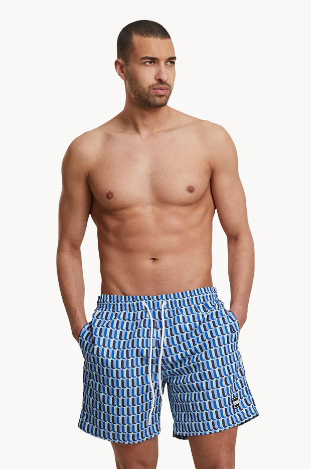 Mens Retro Swim Short - Image 4