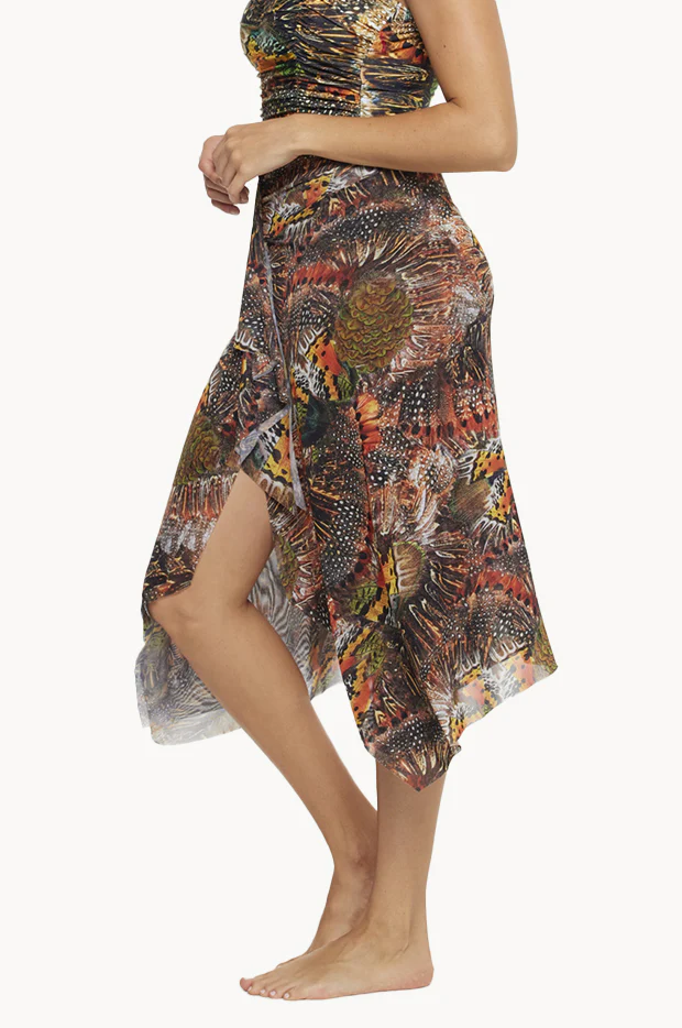 Zambia Mesh Frill Skirt - Image 3