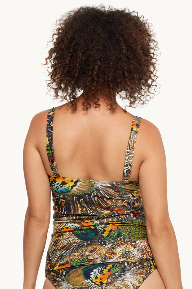Zambia Pleated Tankini Separate - Image 3