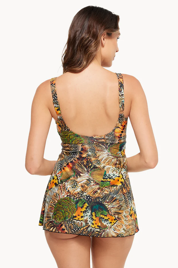 Zambia Twist Swim Dress - Image 3