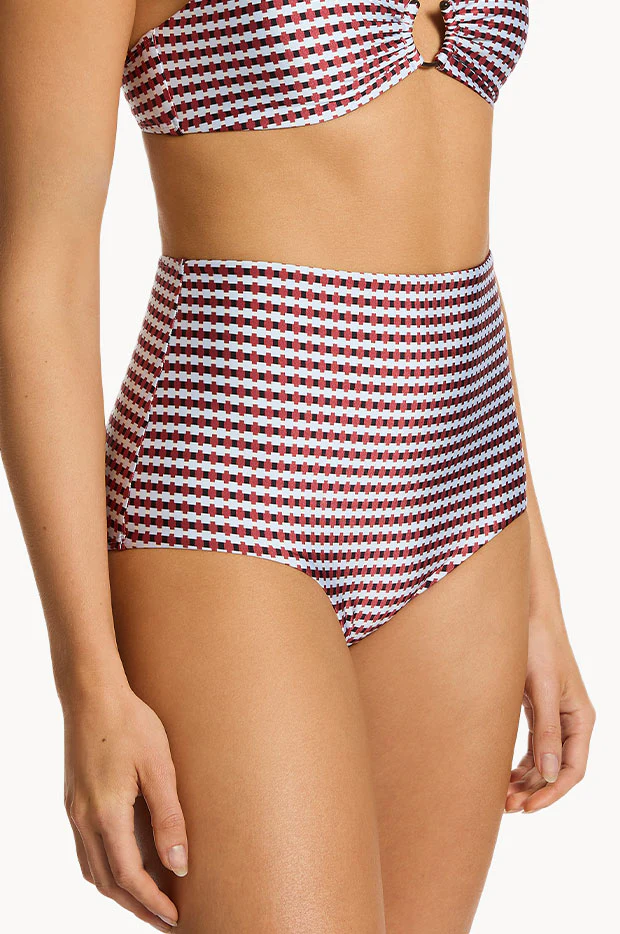 Zarla Geo High Waist Boyleg - Image 3