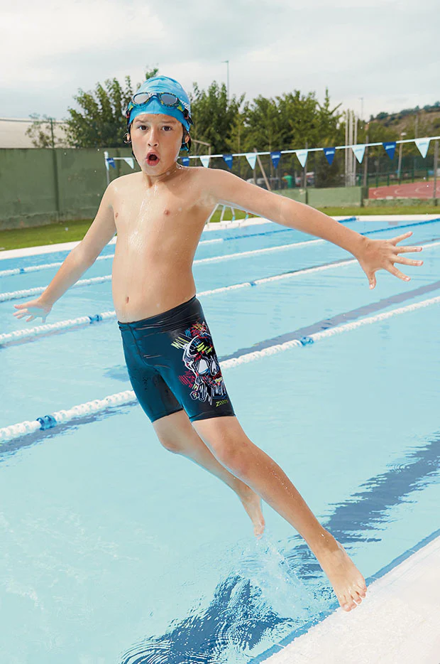Boys Crazy Skull Jammer - Image 3