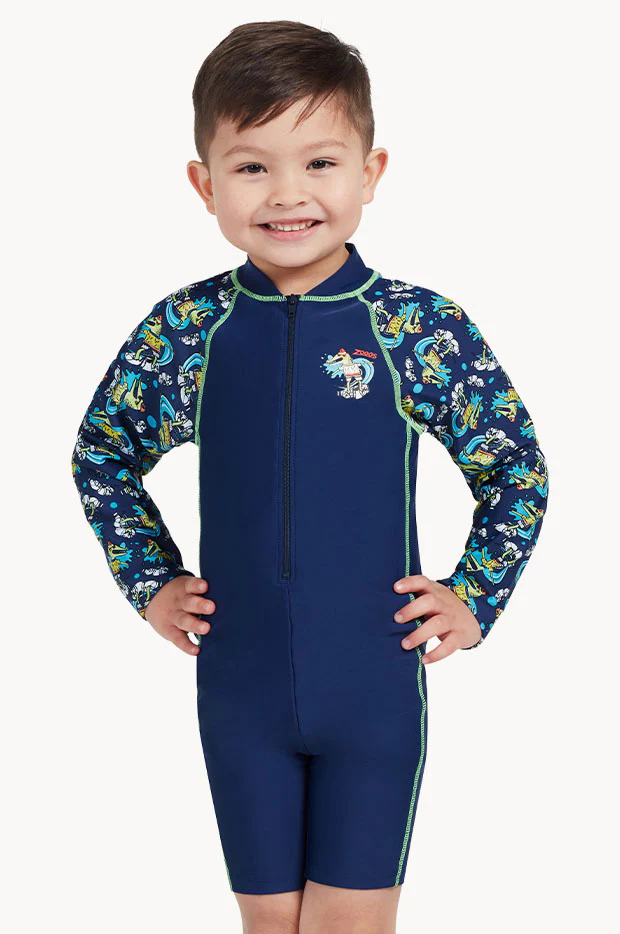 Boys Crocodile Surfer Sunsuit