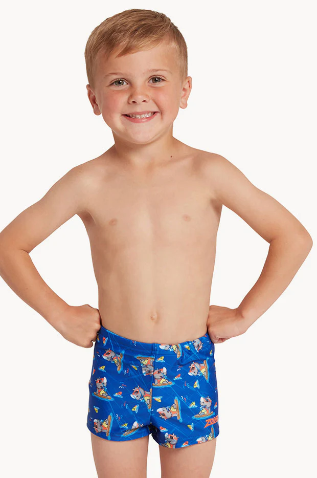 Boys Hippo Hip Racer Trunk