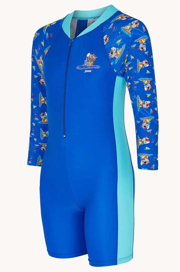 Boys Hippo Sunsuit - Image 3