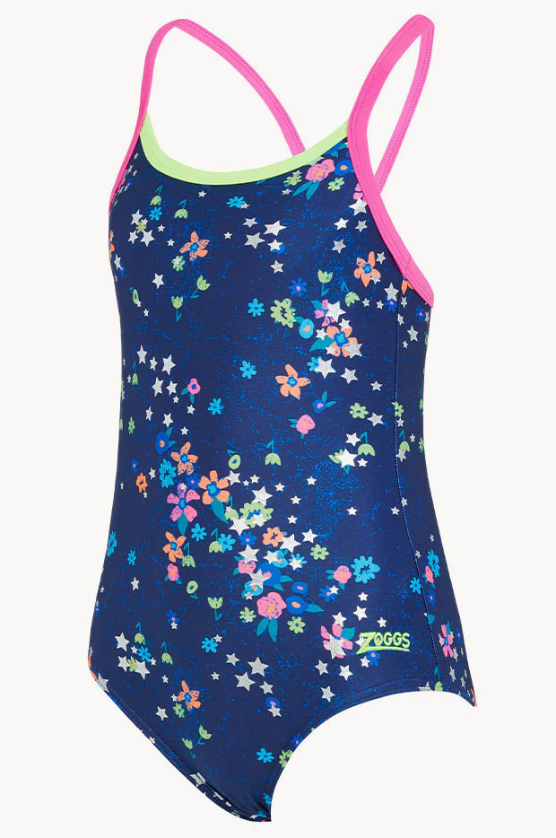 Girls Cosmic Flower Strikeback One Piece - Image 2