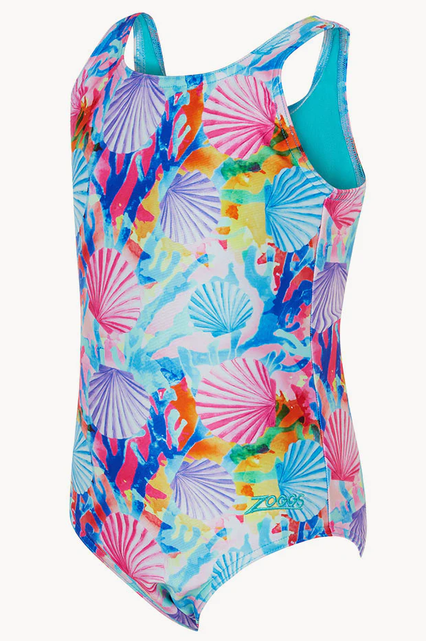 Girls Crazy Clams Scoopback One Piece - Image 4