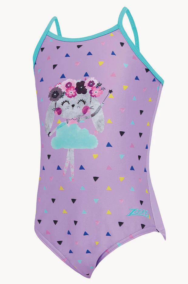 Girls Ditzy Dancer Crossback One Piece - Image 3