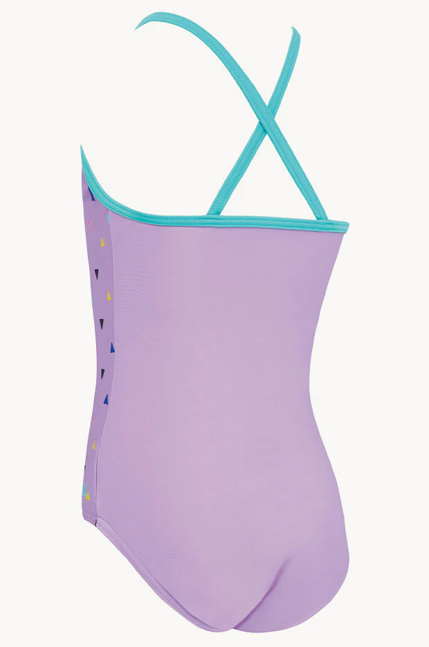 Girls Ditzy Dancer Crossback One Piece - Image 4
