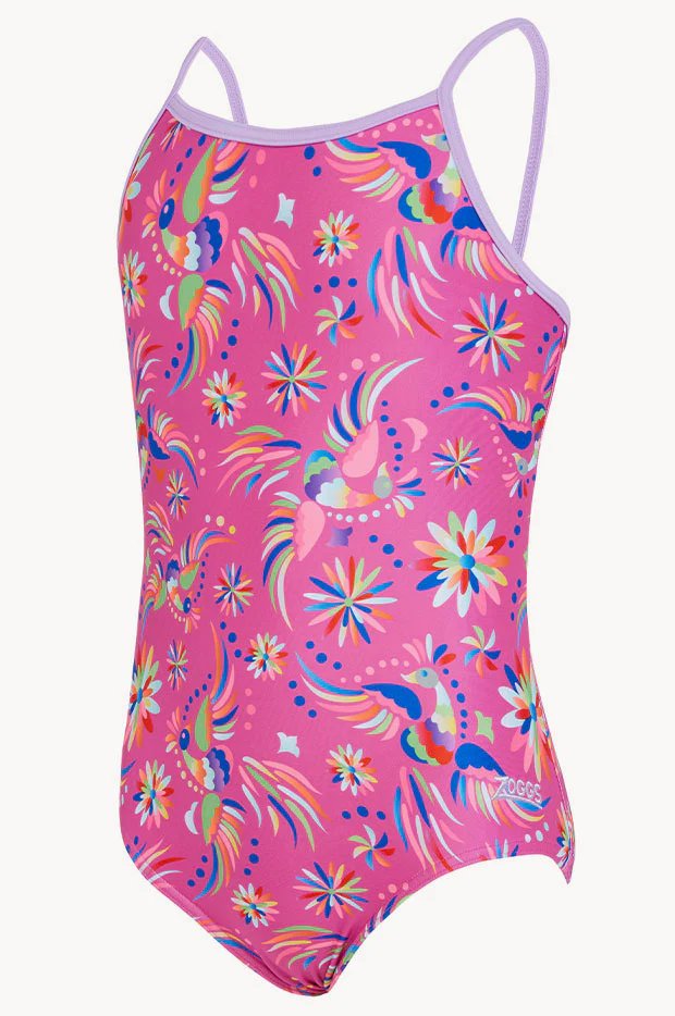 Girls Dreamcatcher Yaroomba Floral One Piece - Image 3